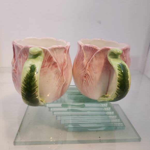 Set of 2 Tulip Time by Mann 1987 - Picture 2 of 7